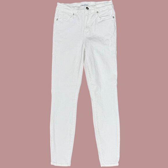 Women's GOOD AMERICAN Good Legs Cropped Straight Leg Jeans GAGLC403 | Size 2/26 - Picture 4 of 15